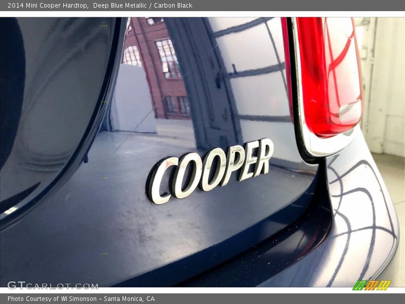 Deep Blue Metallic / Carbon Black 2014 Mini Cooper Hardtop