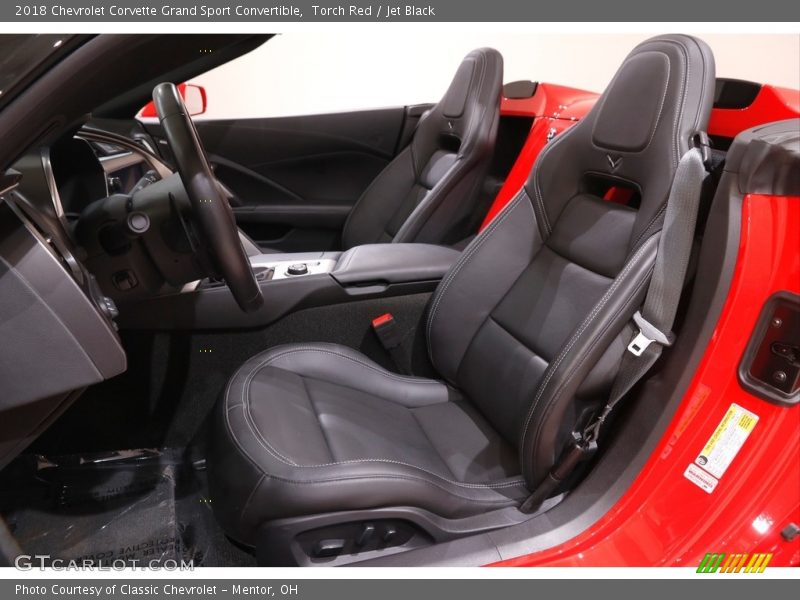 Torch Red / Jet Black 2018 Chevrolet Corvette Grand Sport Convertible
