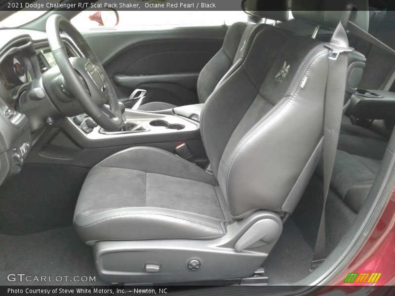 Front Seat of 2021 Challenger R/T Scat Pack Shaker