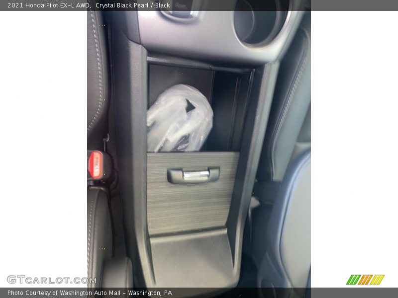 Crystal Black Pearl / Black 2021 Honda Pilot EX-L AWD