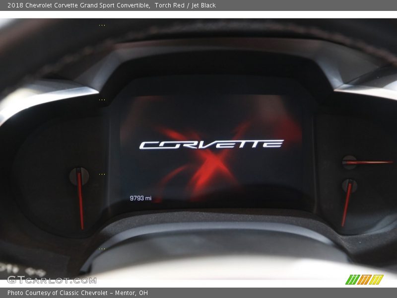 Torch Red / Jet Black 2018 Chevrolet Corvette Grand Sport Convertible