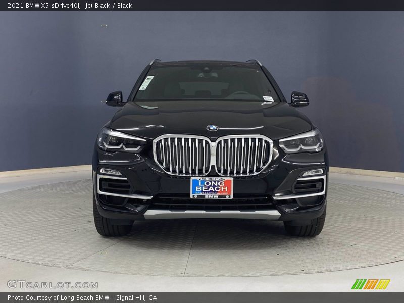 Jet Black / Black 2021 BMW X5 sDrive40i