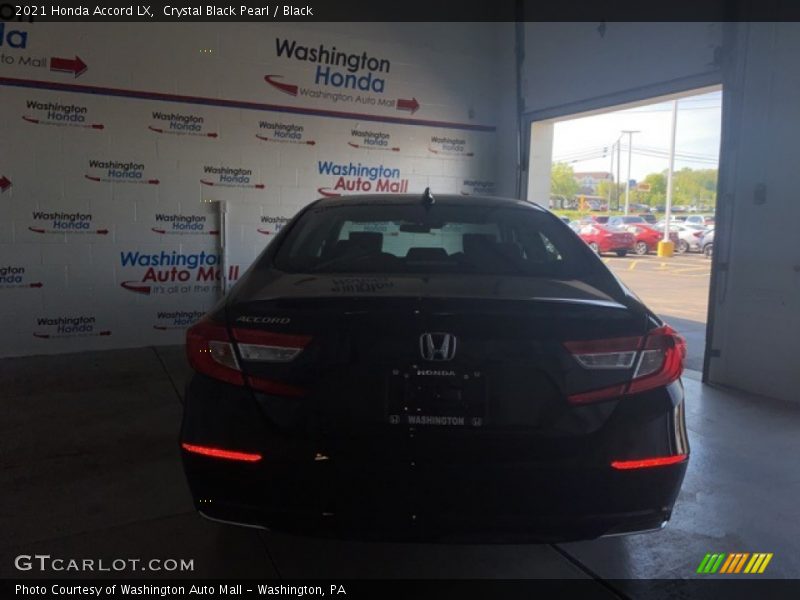 Crystal Black Pearl / Black 2021 Honda Accord LX
