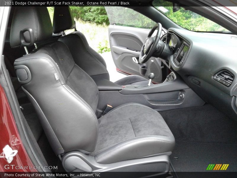 Front Seat of 2021 Challenger R/T Scat Pack Shaker