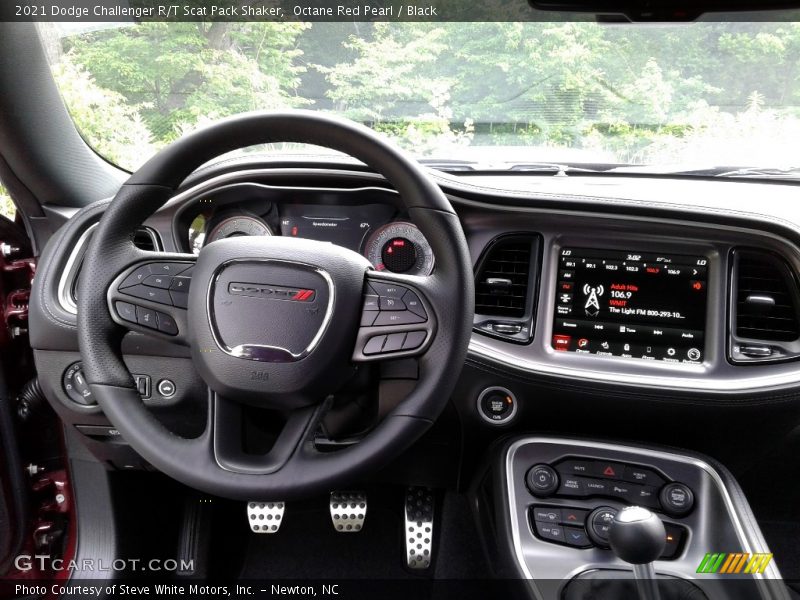 Dashboard of 2021 Challenger R/T Scat Pack Shaker