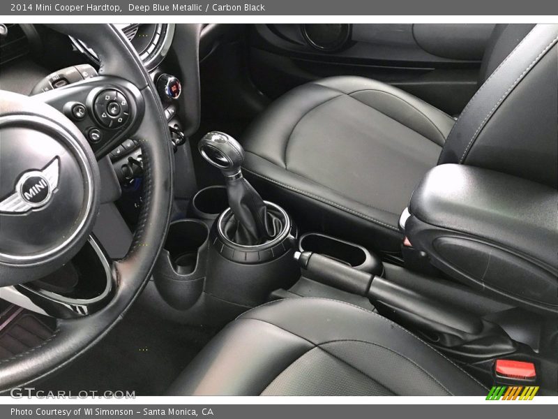 Deep Blue Metallic / Carbon Black 2014 Mini Cooper Hardtop