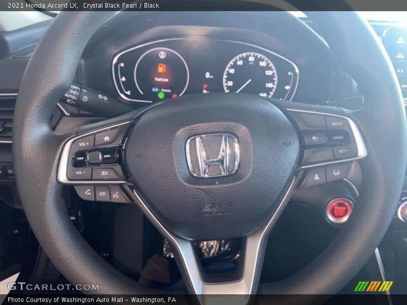 Crystal Black Pearl / Black 2021 Honda Accord LX