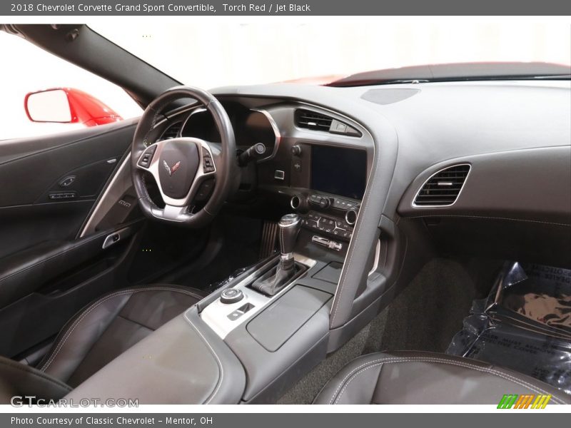 Torch Red / Jet Black 2018 Chevrolet Corvette Grand Sport Convertible