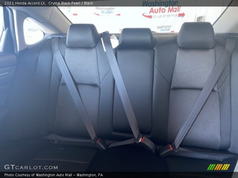 Crystal Black Pearl / Black 2021 Honda Accord LX