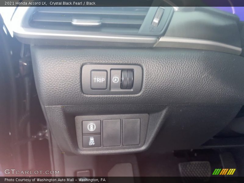 Crystal Black Pearl / Black 2021 Honda Accord LX