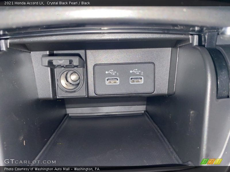 Crystal Black Pearl / Black 2021 Honda Accord LX