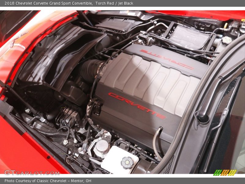 Torch Red / Jet Black 2018 Chevrolet Corvette Grand Sport Convertible