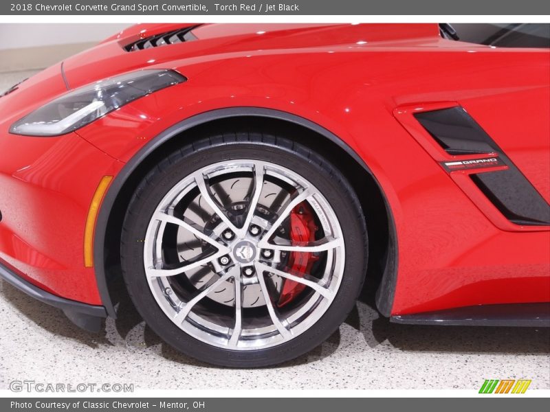 Torch Red / Jet Black 2018 Chevrolet Corvette Grand Sport Convertible