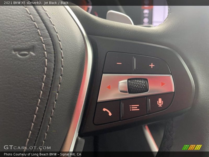 Jet Black / Black 2021 BMW X5 sDrive40i