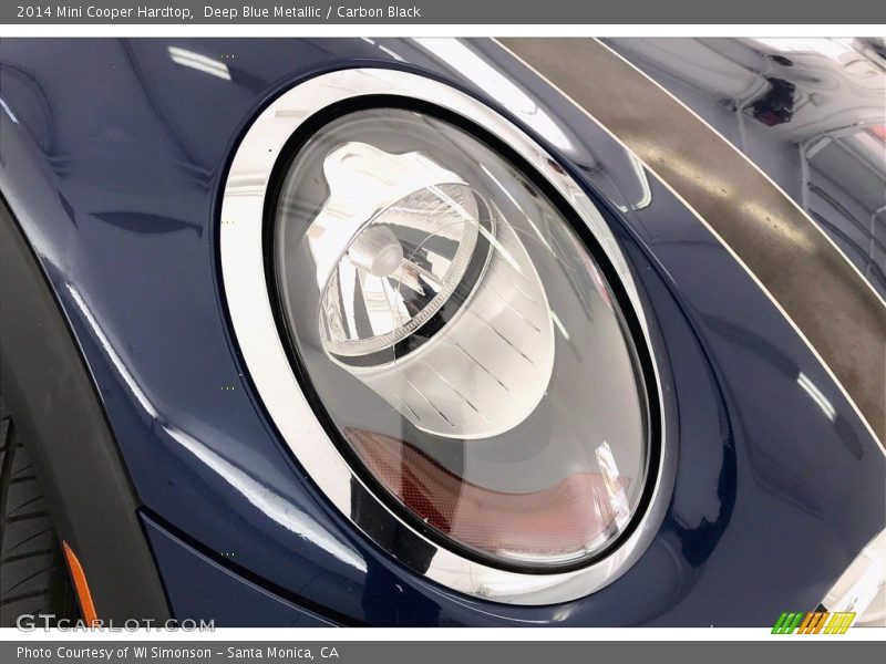 Deep Blue Metallic / Carbon Black 2014 Mini Cooper Hardtop