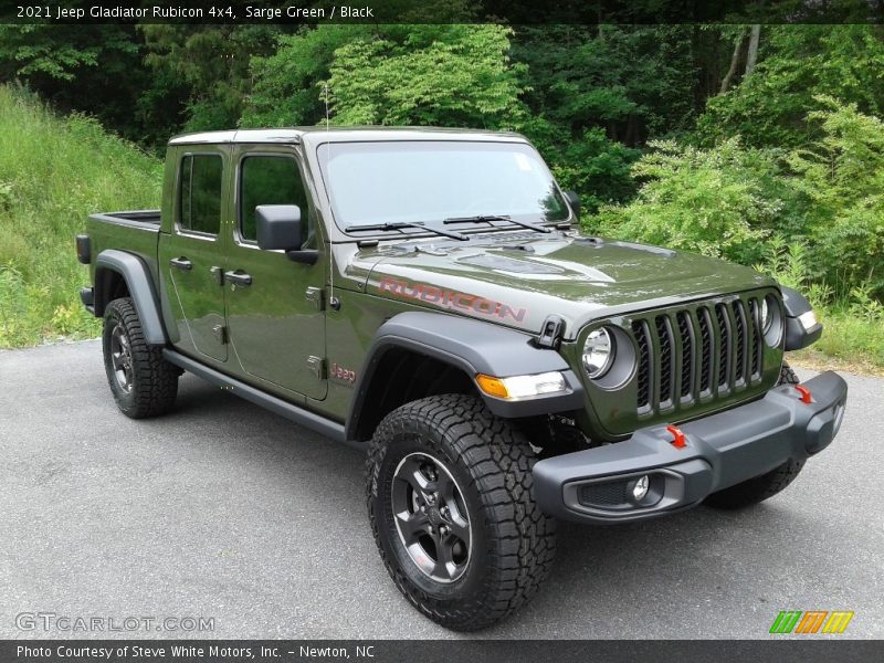 Sarge Green / Black 2021 Jeep Gladiator Rubicon 4x4