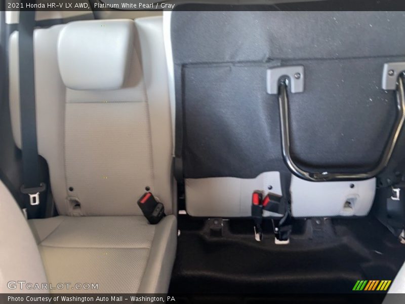 Platinum White Pearl / Gray 2021 Honda HR-V LX AWD
