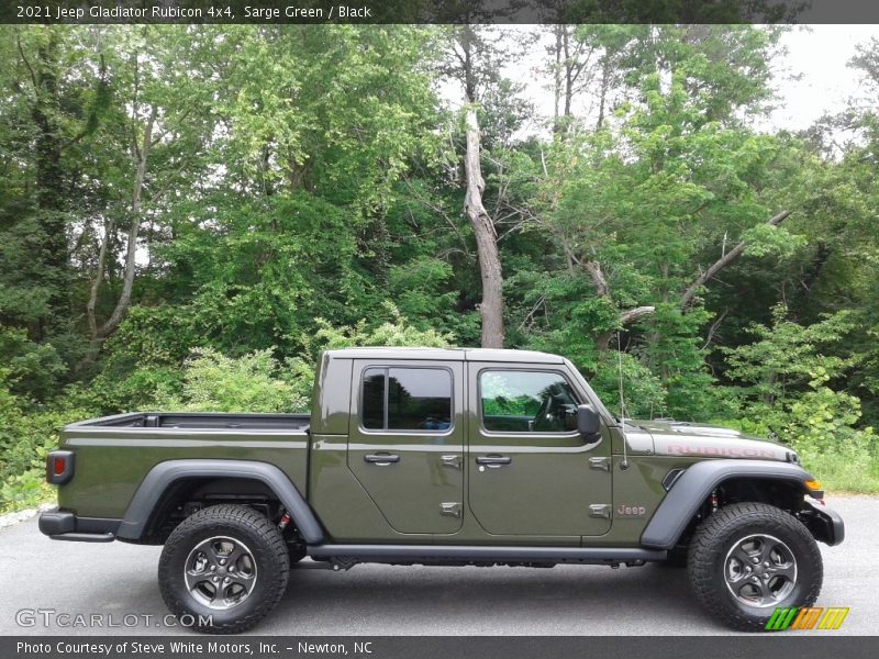 Sarge Green / Black 2021 Jeep Gladiator Rubicon 4x4