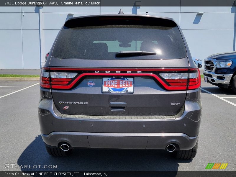 Granite Metallic / Black 2021 Dodge Durango GT AWD