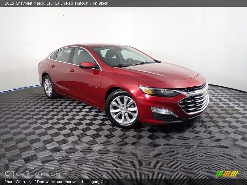 Cajun Red Tintcoat / Jet Black 2019 Chevrolet Malibu LT