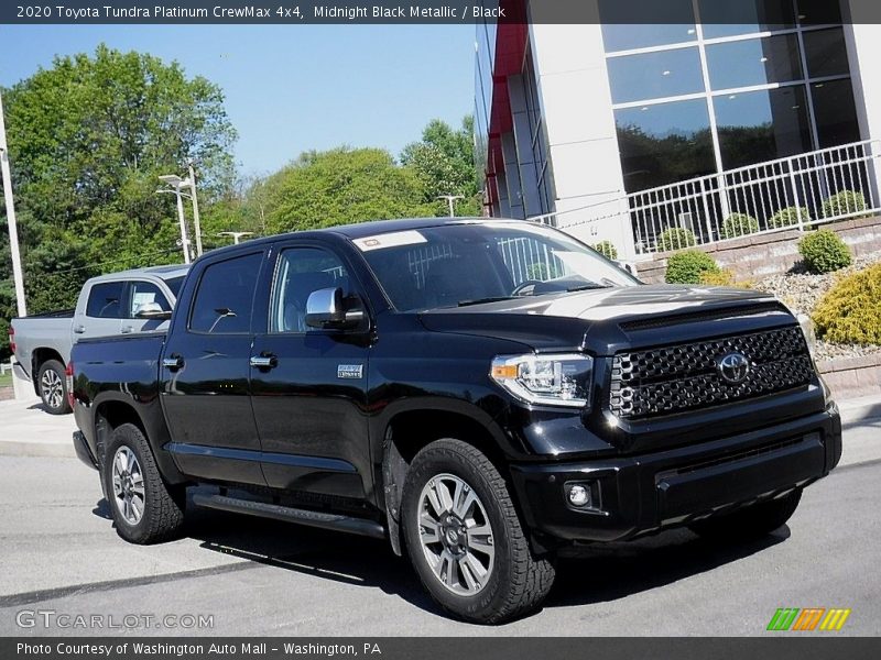 Midnight Black Metallic / Black 2020 Toyota Tundra Platinum CrewMax 4x4