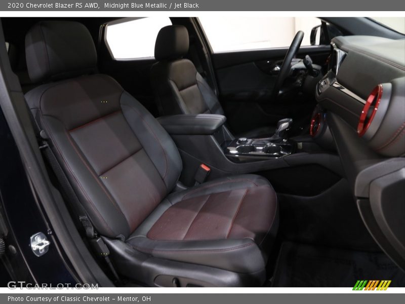Midnight Blue Metallic / Jet Black 2020 Chevrolet Blazer RS AWD