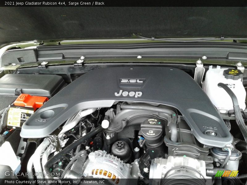 Sarge Green / Black 2021 Jeep Gladiator Rubicon 4x4