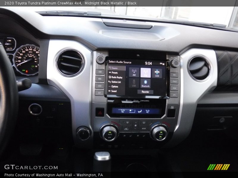Midnight Black Metallic / Black 2020 Toyota Tundra Platinum CrewMax 4x4
