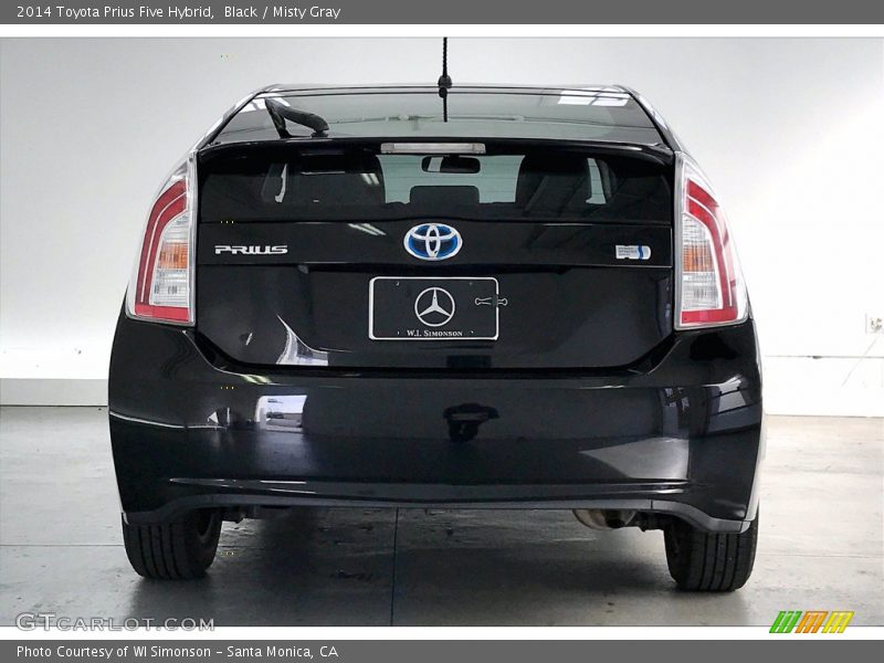 Black / Misty Gray 2014 Toyota Prius Five Hybrid
