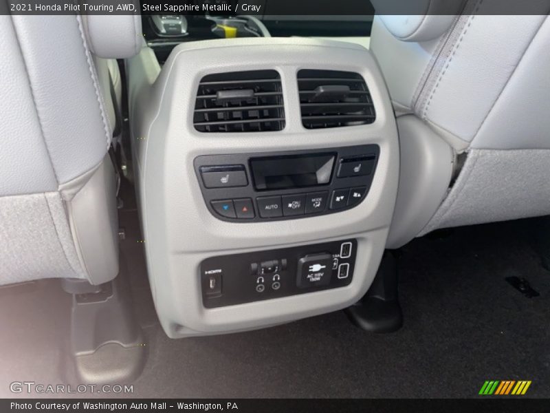Steel Sapphire Metallic / Gray 2021 Honda Pilot Touring AWD