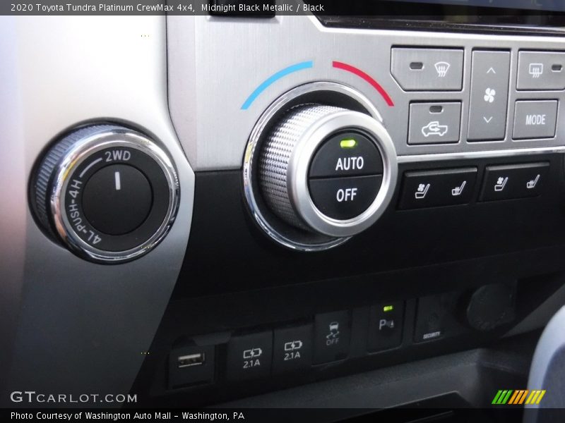 Midnight Black Metallic / Black 2020 Toyota Tundra Platinum CrewMax 4x4