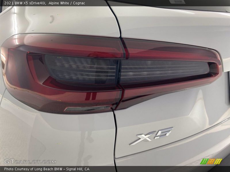 Alpine White / Cognac 2021 BMW X5 sDrive40i