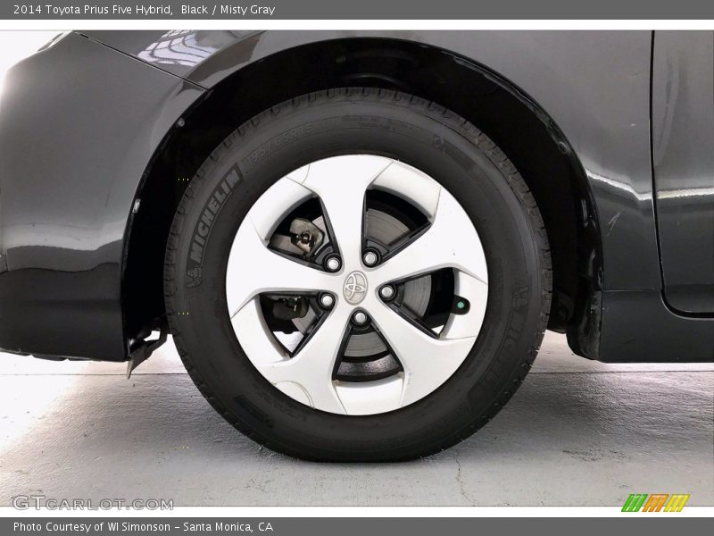 Black / Misty Gray 2014 Toyota Prius Five Hybrid