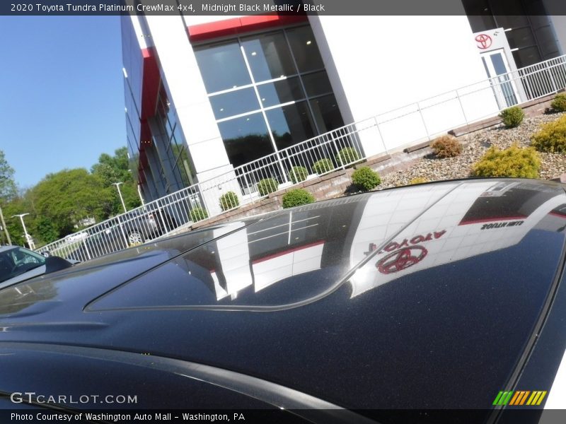 Midnight Black Metallic / Black 2020 Toyota Tundra Platinum CrewMax 4x4