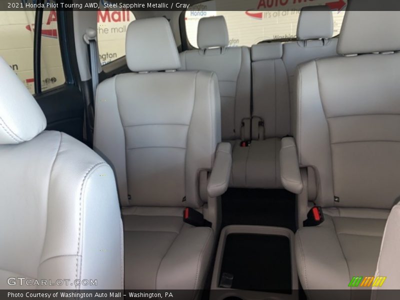Steel Sapphire Metallic / Gray 2021 Honda Pilot Touring AWD
