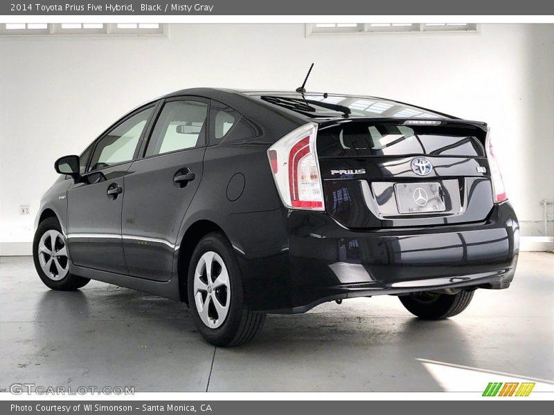 Black / Misty Gray 2014 Toyota Prius Five Hybrid