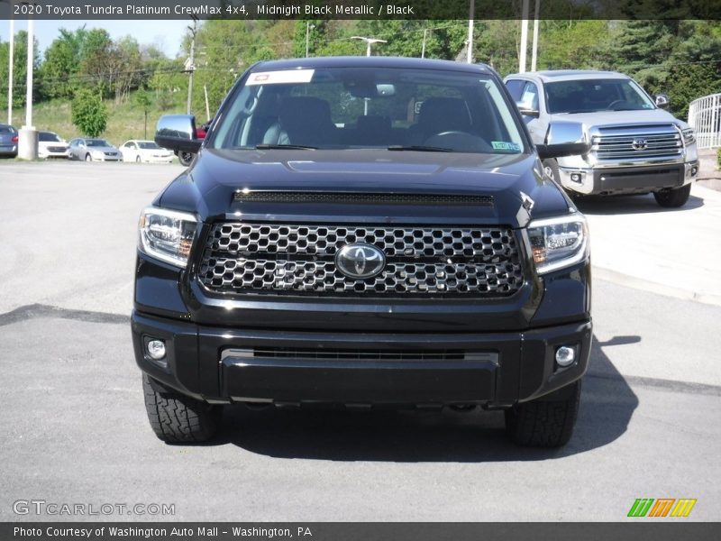 Midnight Black Metallic / Black 2020 Toyota Tundra Platinum CrewMax 4x4