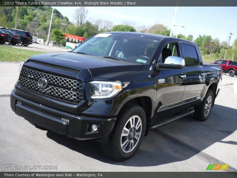Midnight Black Metallic / Black 2020 Toyota Tundra Platinum CrewMax 4x4