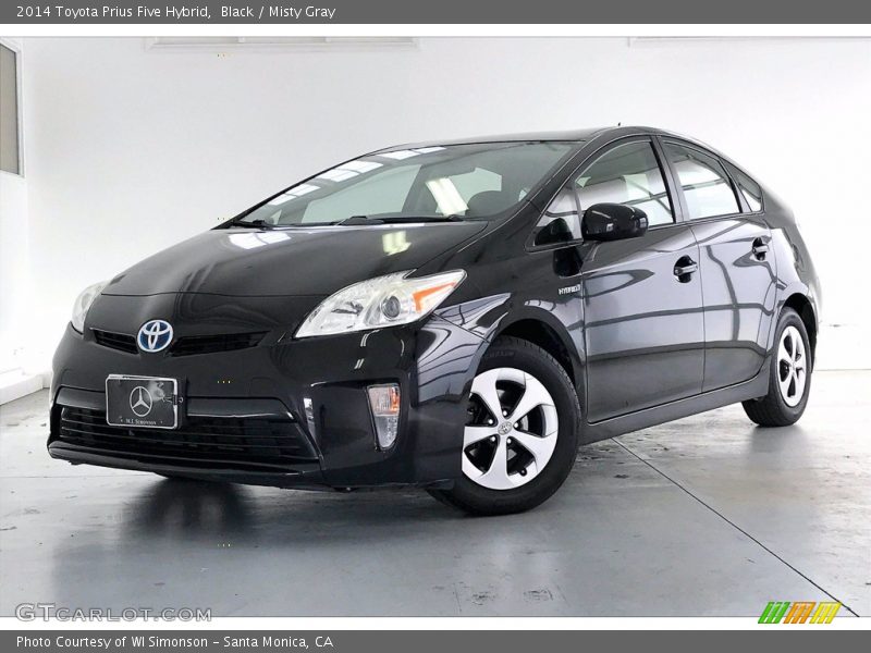 Black / Misty Gray 2014 Toyota Prius Five Hybrid