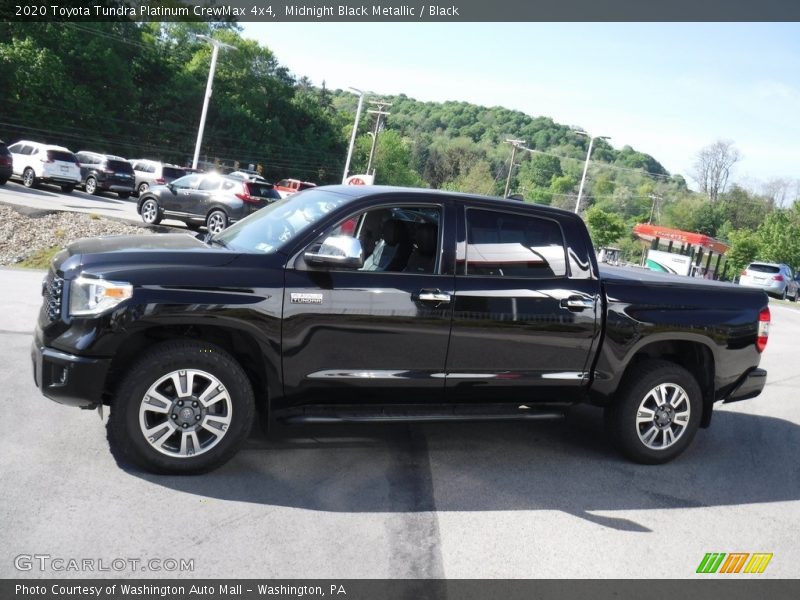 Midnight Black Metallic / Black 2020 Toyota Tundra Platinum CrewMax 4x4