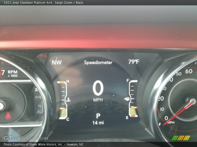 Sarge Green / Black 2021 Jeep Gladiator Rubicon 4x4