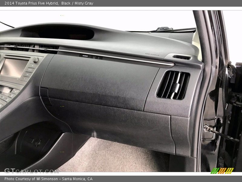 Black / Misty Gray 2014 Toyota Prius Five Hybrid