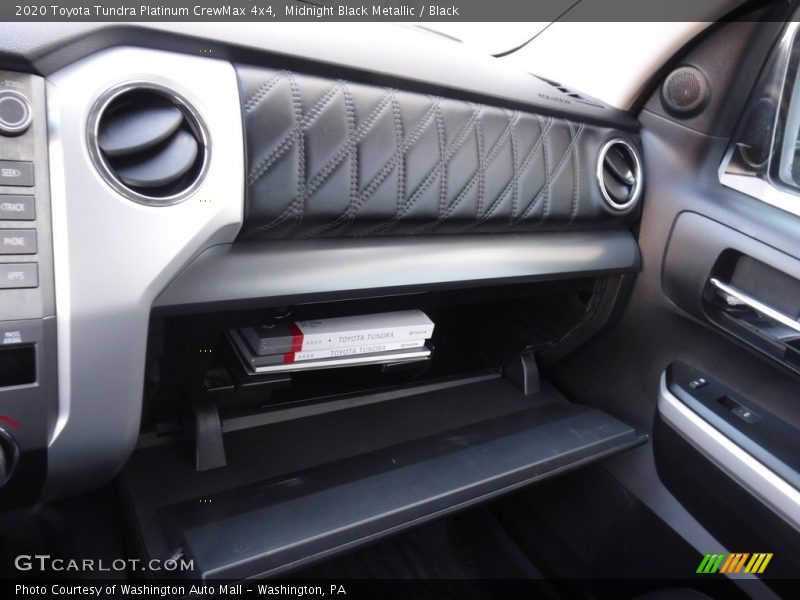Midnight Black Metallic / Black 2020 Toyota Tundra Platinum CrewMax 4x4