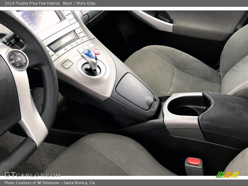 Black / Misty Gray 2014 Toyota Prius Five Hybrid