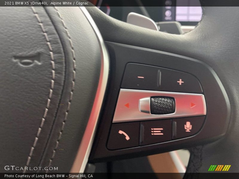 Alpine White / Cognac 2021 BMW X5 sDrive40i