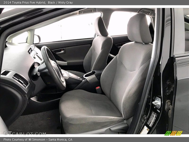 Black / Misty Gray 2014 Toyota Prius Five Hybrid