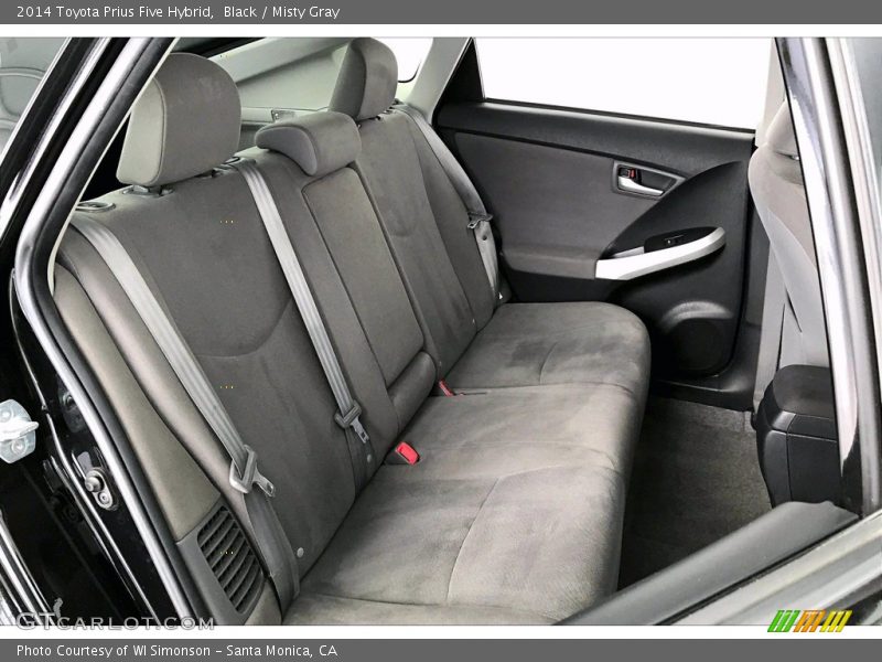 Black / Misty Gray 2014 Toyota Prius Five Hybrid