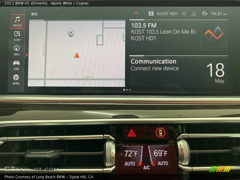 Alpine White / Cognac 2021 BMW X5 sDrive40i