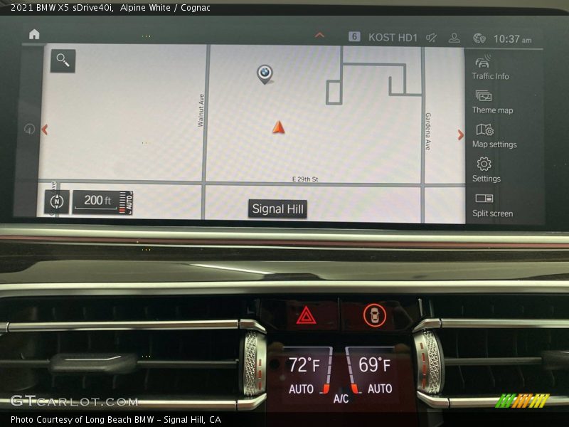 Alpine White / Cognac 2021 BMW X5 sDrive40i