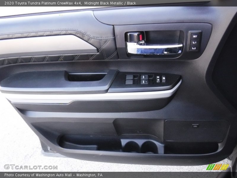 Midnight Black Metallic / Black 2020 Toyota Tundra Platinum CrewMax 4x4